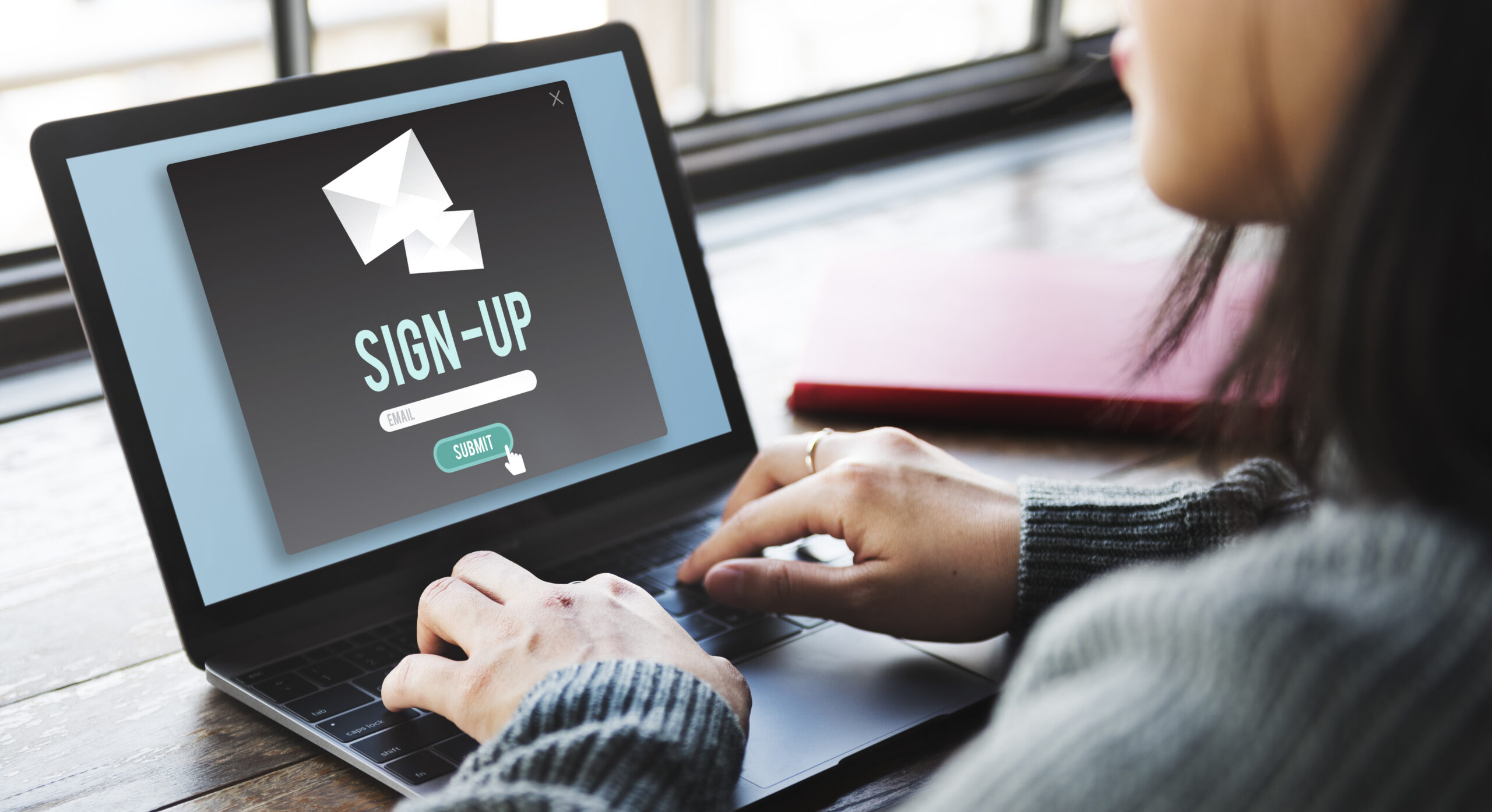 Sign-in Sign-up Application Apply Enroll Enter Concept